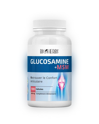 Glucosamine + MSM  -  100 Gélules